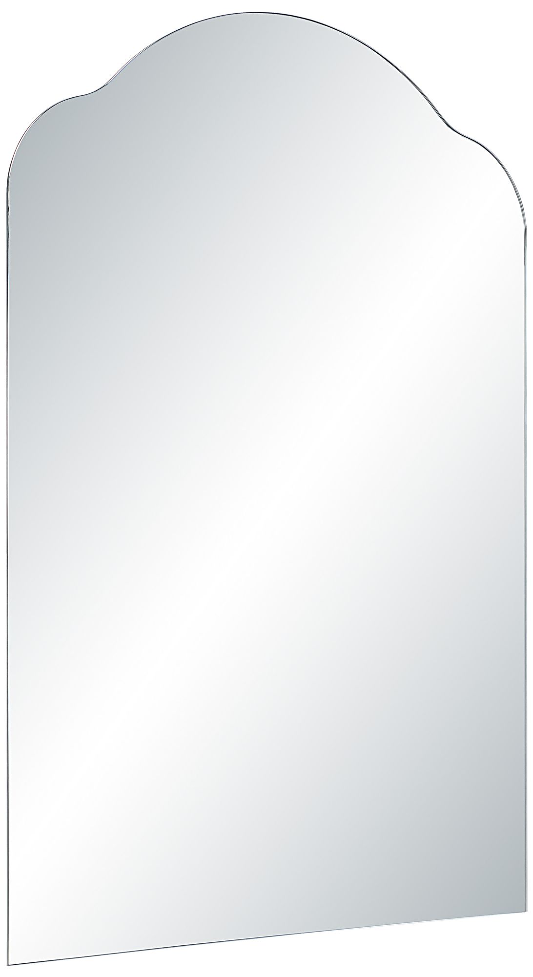 Image 4 Renwil Erica 44" H x 30" W Wall Mirror, Silver more views