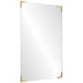 5_Renwil Eros 24" x 36" Antique Brass  Rectangular Wall Mirror more views