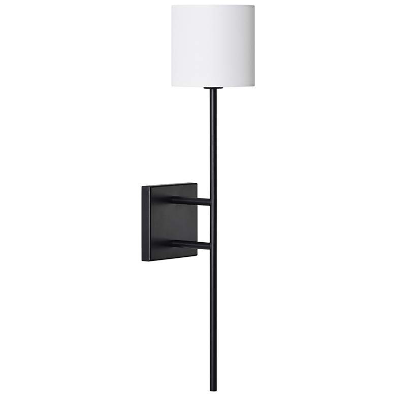 Image 1 Renwil Eunice Matte Black Wall Sconce 5x24x6.2"