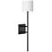 Renwil Eunice Matte Black Wall Sconce 5x24x6.2"