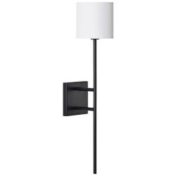 Renwil Eunice Matte Black Wall Sconce 5x24x6.2"