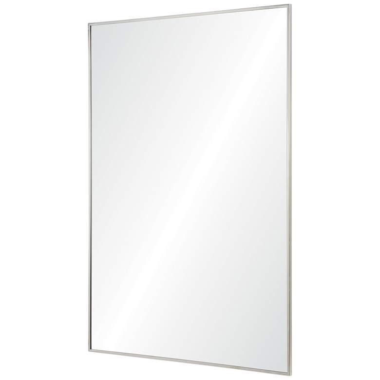 Image 3 Renwil Fiorelle Polished Stainless Steel 30" x 40" Wall Mirror more views