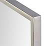 5_Renwil Fiorelle Polished Stainless Steel 30" x 40" Wall Mirror more views