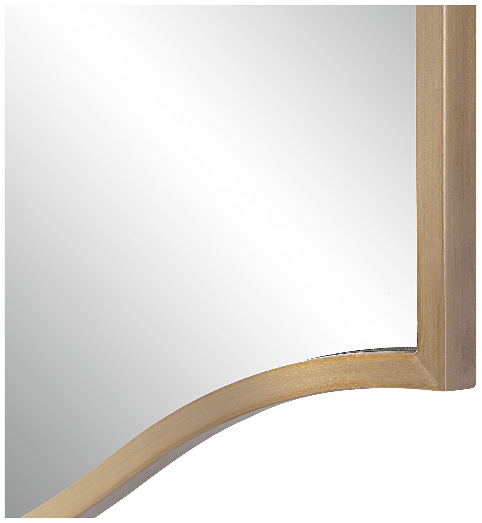 Image 3 Renwil Florianne 36" Tall Rectangular Arch Mirror, Champagne more views