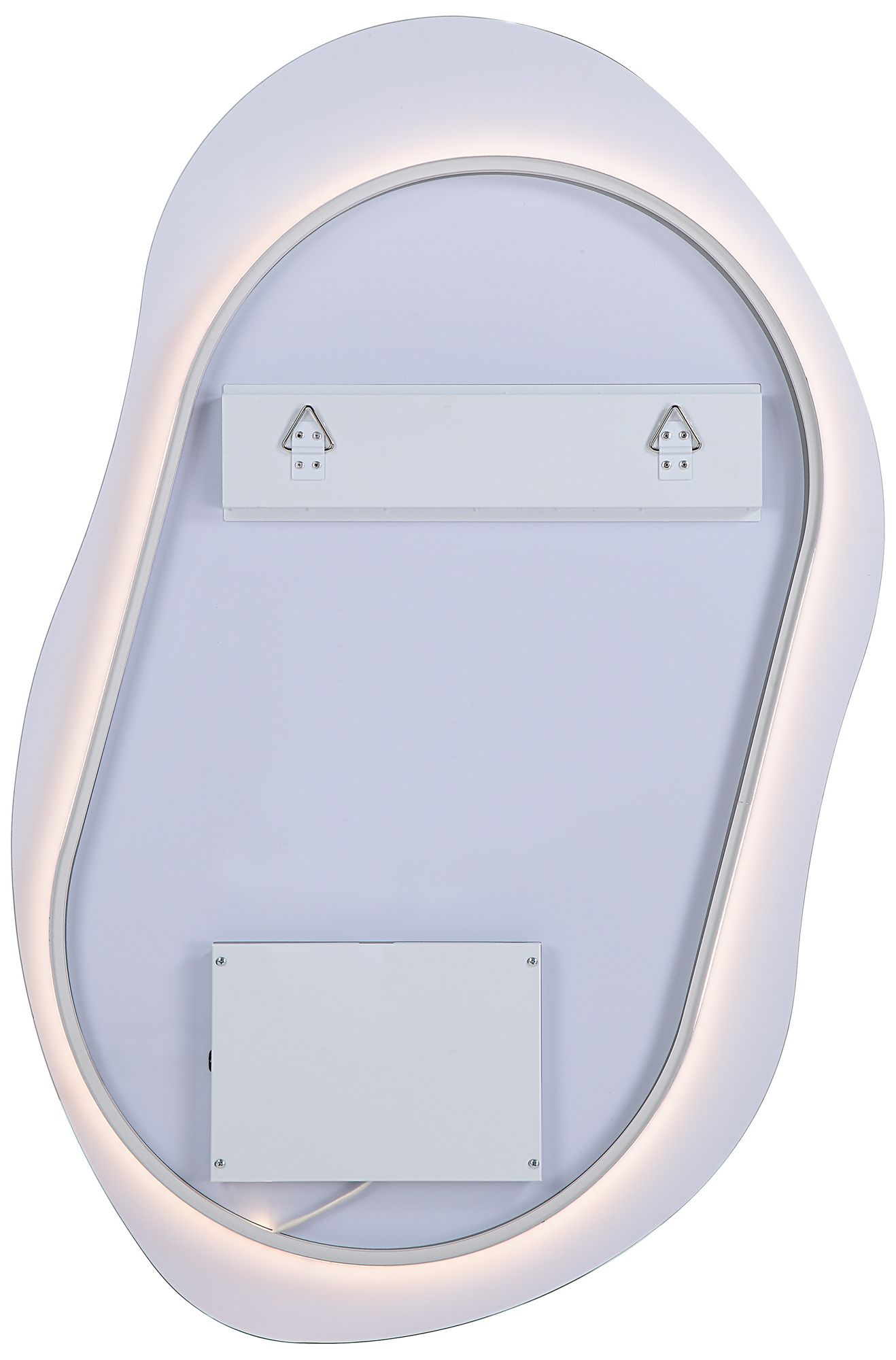 Image 5 Renwil Forli 45" Tall Irregular LED Mirror, Clear more views