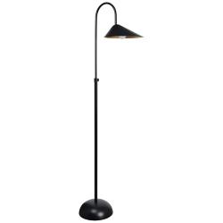 Renwil Forte 68.5" Wide Iron Matte Black and Gold Floor Lamp