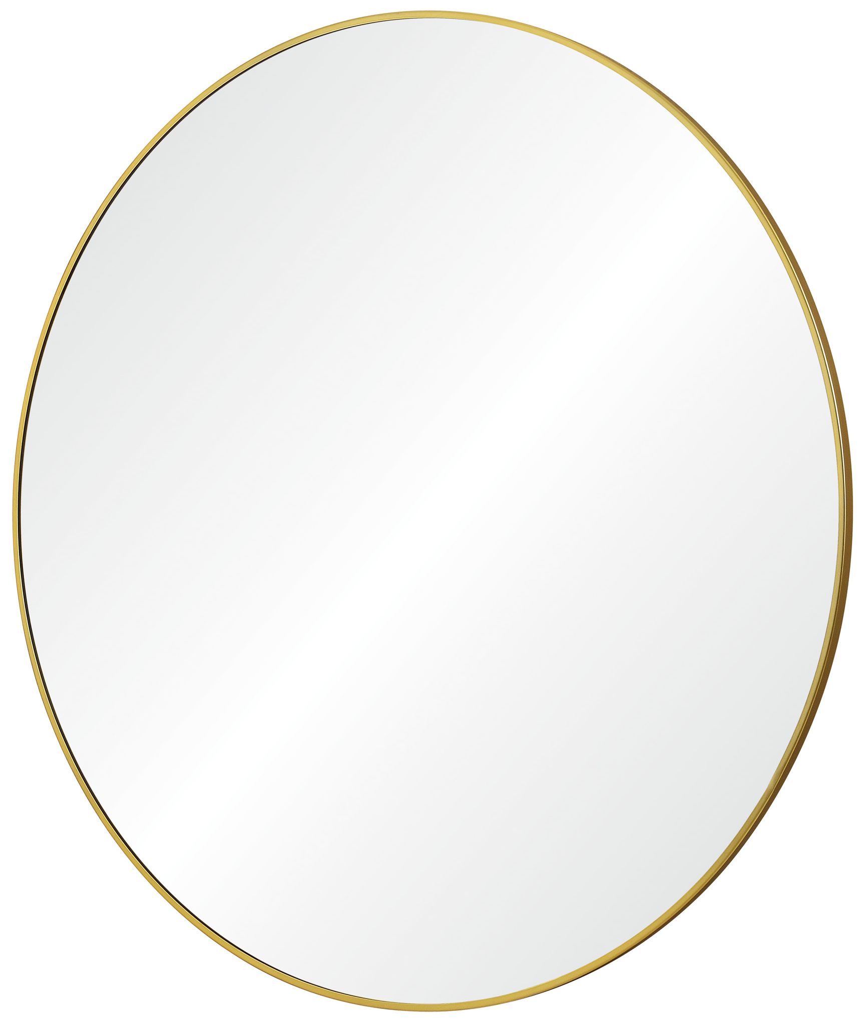 Image 5 Renwil Fragoso 48" Tall Round Wall Mirror, Yellow more views