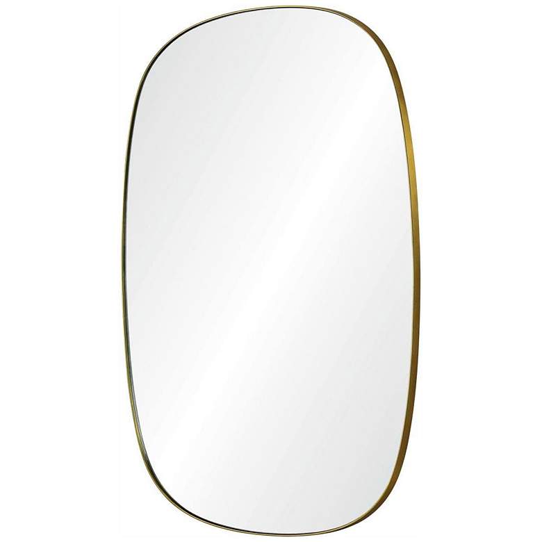 Image 3 Renwil Gallegos Iron Brushed Brass Wall Mirror 24 x 36 x 0.75 more views