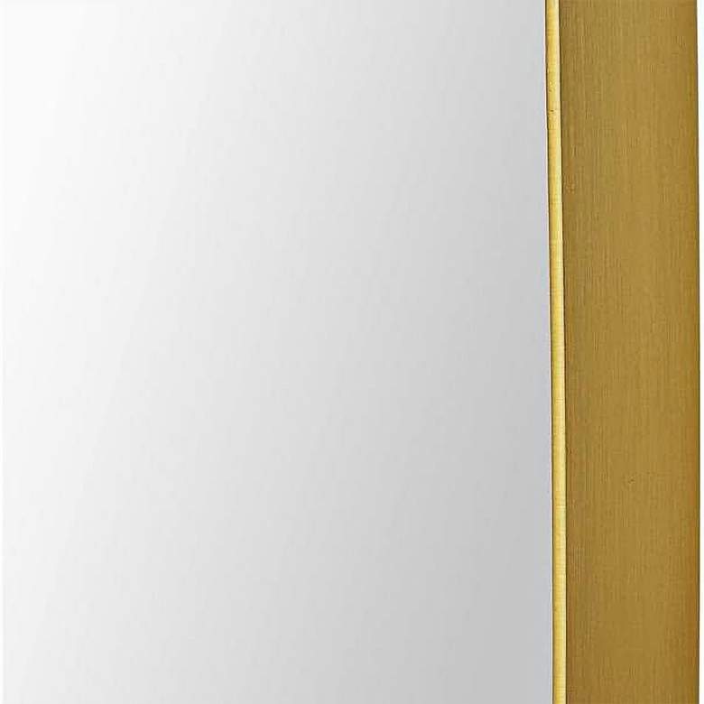 Image 5 Renwil Gallegos Iron Brushed Brass Wall Mirror 24 x 36 x 0.75 more views