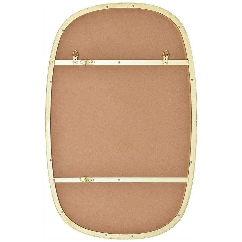 Image 6 Renwil Gallegos Iron Brushed Brass Wall Mirror 24 x 36 x 0.75 more views