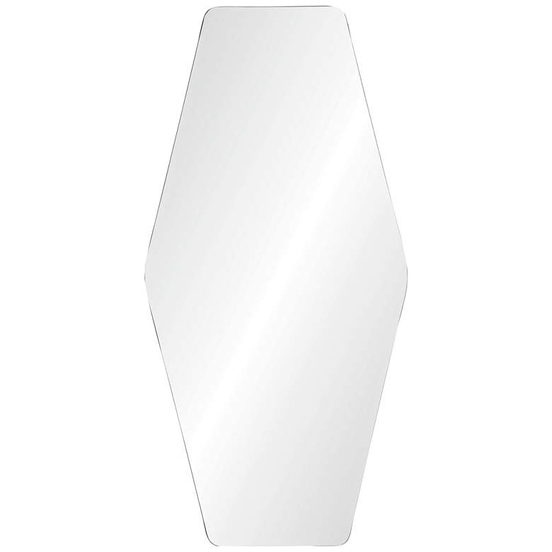 Image 2 Renwil Glenden Frameless 24" x 48" Hexagon Wall Mirror