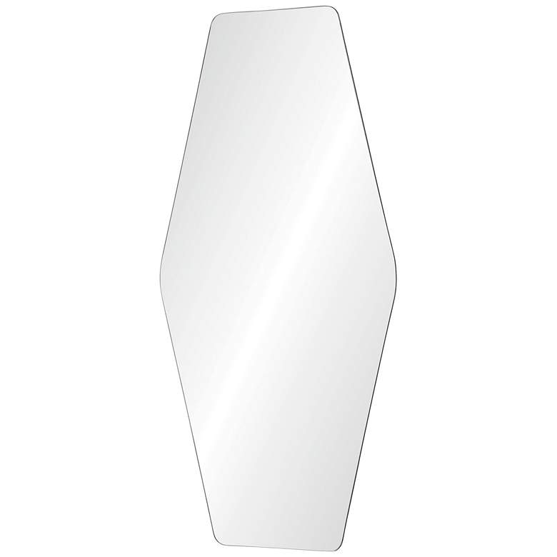 Image 3 Renwil Glenden Frameless 24" x 48" Hexagon Wall Mirror more views