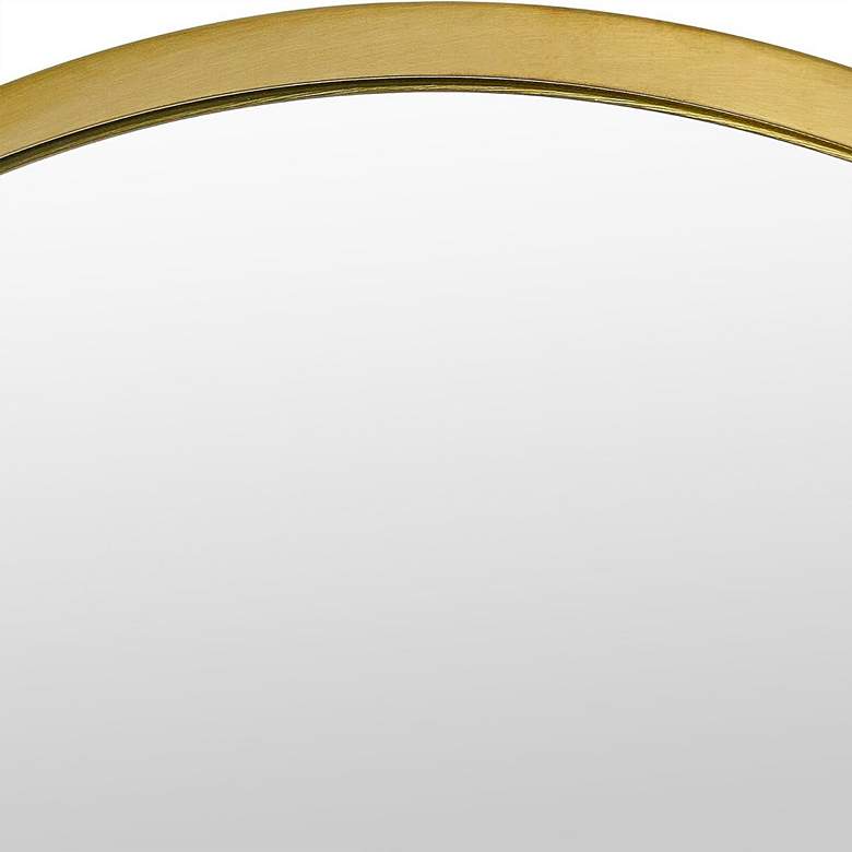 Image 3 Renwil Grady Iron Satin Brass Wall Mirror Dia-40 x 0.5 more views