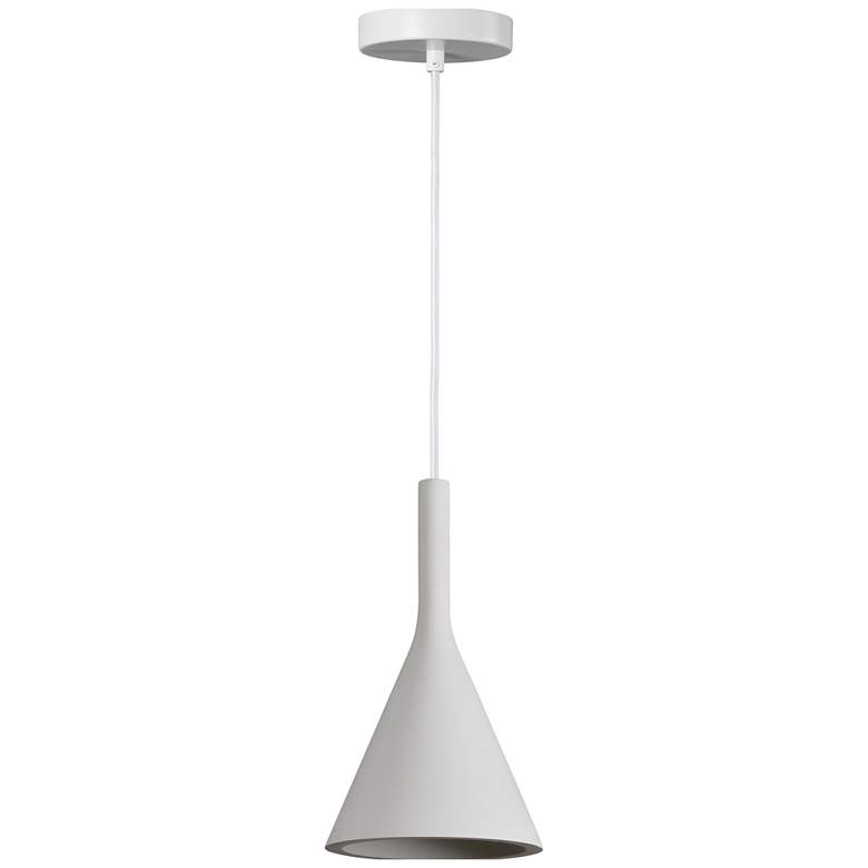 Image 1 Renwil Hottah Gypsum Matte White Ceiling Fixture 6.5x11.4x121"