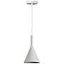 Renwil Hottah Gypsum Matte White Ceiling Fixture 6.5x11.4x121"