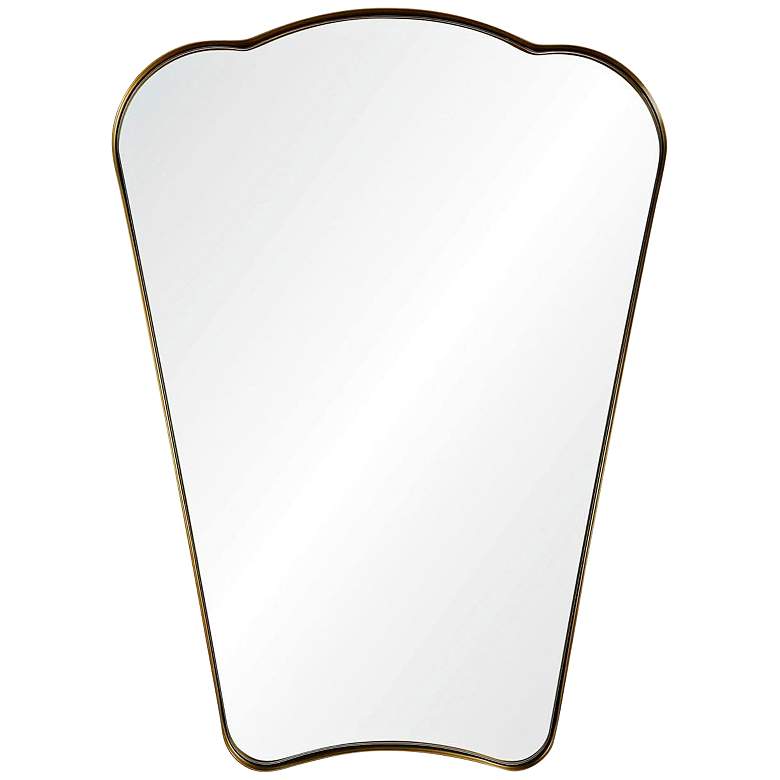 Image 2 Renwil Indah Iron Antique Brass Wall Mirror 30 x 40 x 1