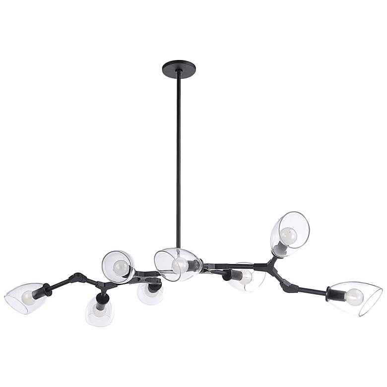 Image 1 Renwil Iron Ceiling Fixture 54X7.75X22.75"