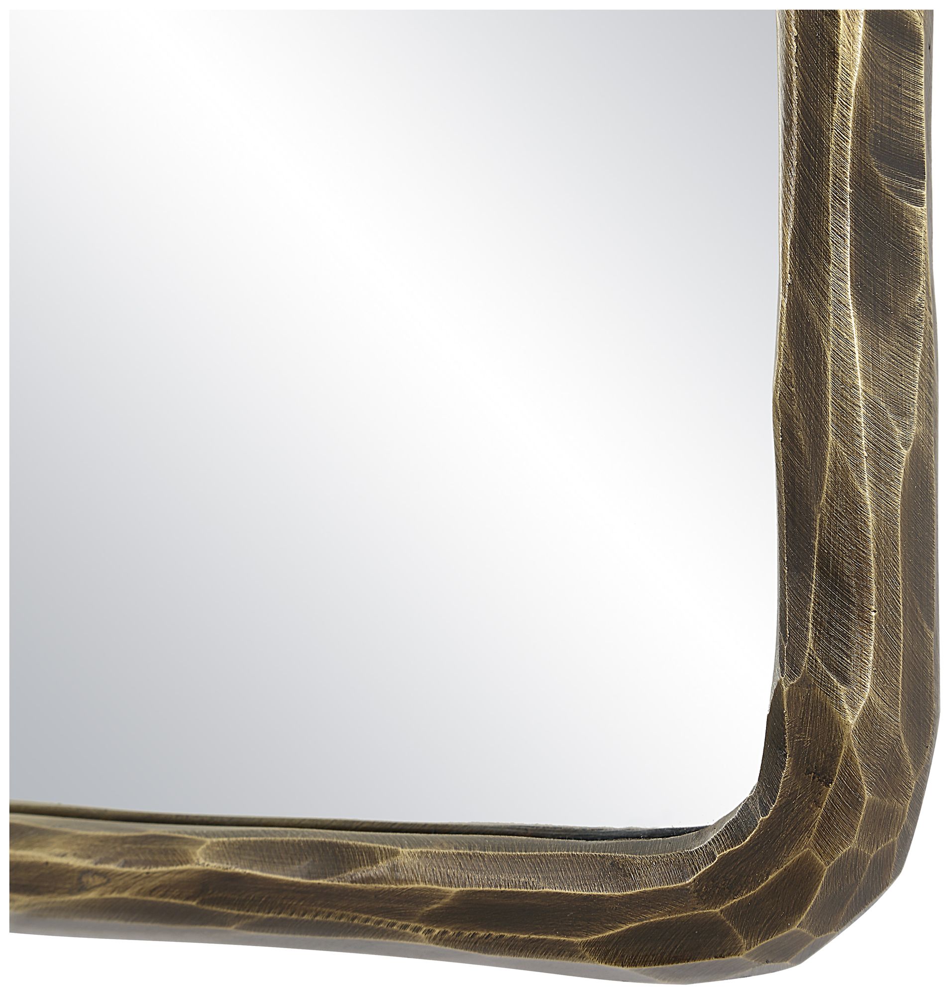 Image 3 Renwil Ivory 36" Tall Rectangle Wall Mirror, Yellow more views