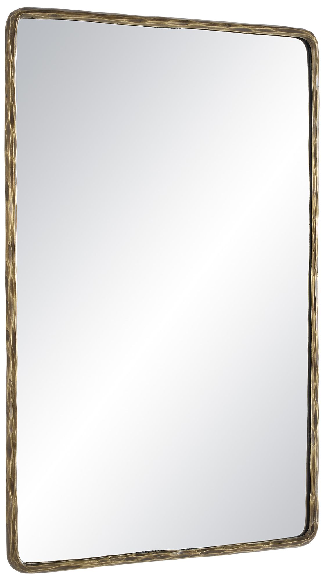 Image 4 Renwil Ivory 36" Tall Rectangle Wall Mirror, Yellow more views