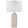 Renwil Ixia 25" High Onyx Honed White Table Lamp