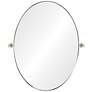 2_Renwil Jacinda Polished Nickel 24" x 30" Oval Wall Mirror