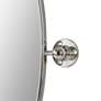 4_Renwil Jacinda Polished Nickel 24" x 30" Oval Wall Mirror more views