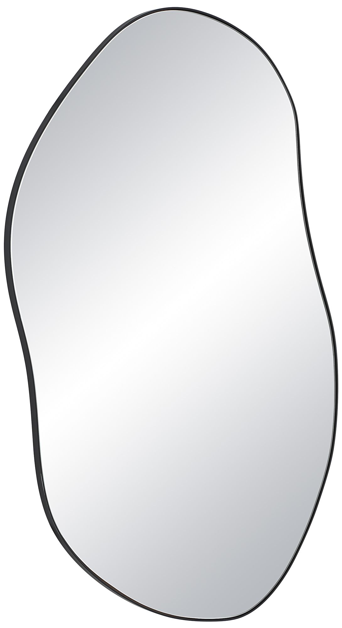 Image 5 Renwil Jane 45.25" Tall Irregular Wall Mirror, Black more views