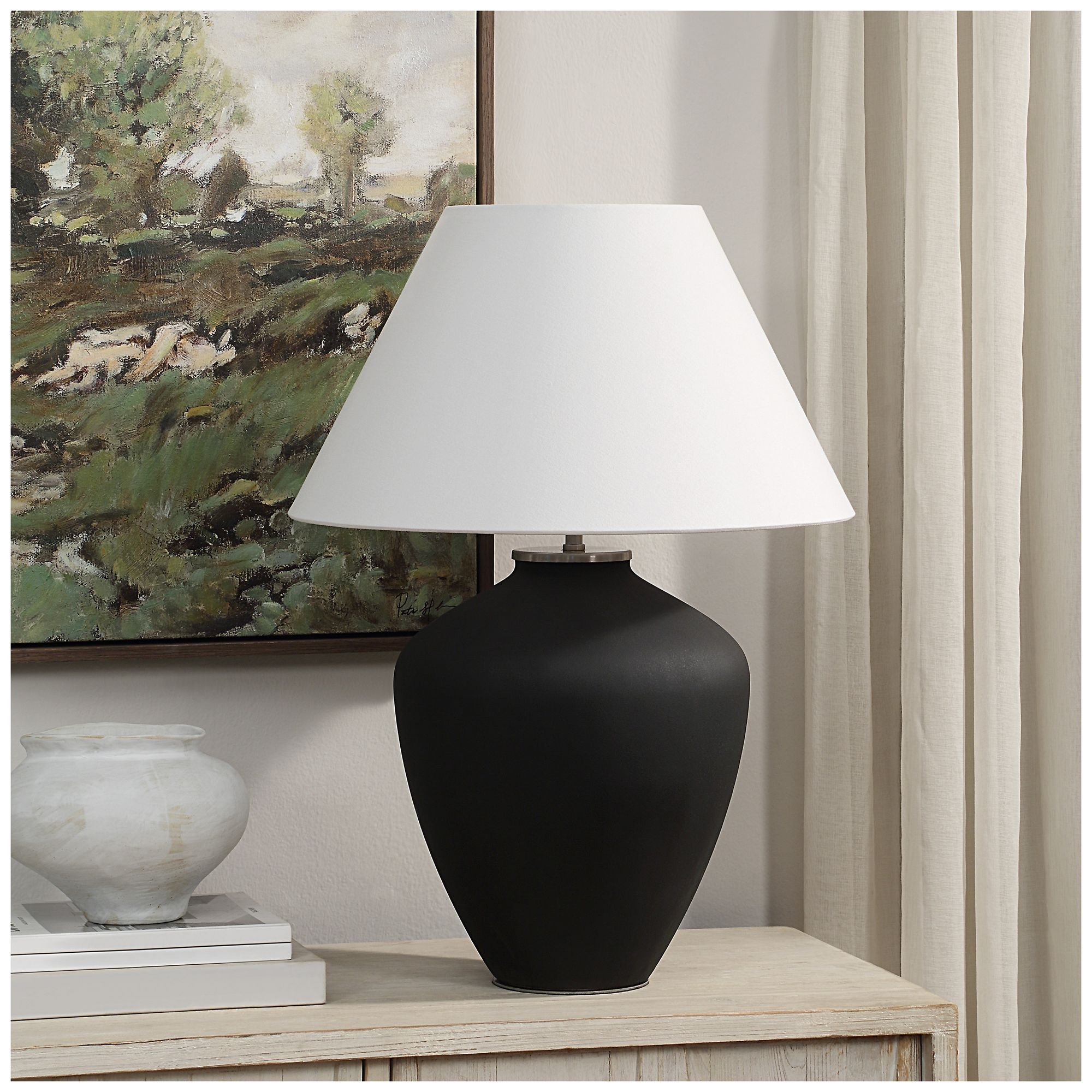 Image 3 Renwil Jennie 27.5" Height Table Lamp, Black more views