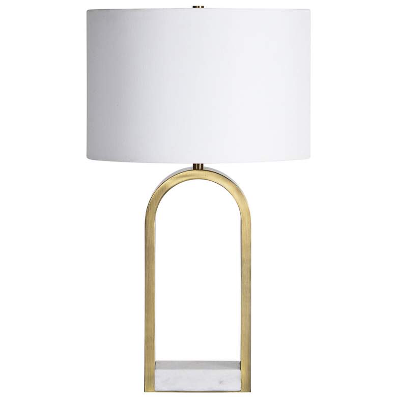 Image 1 Renwil Joline 26 1/2" High Antique Brushed Brass Table Lamp