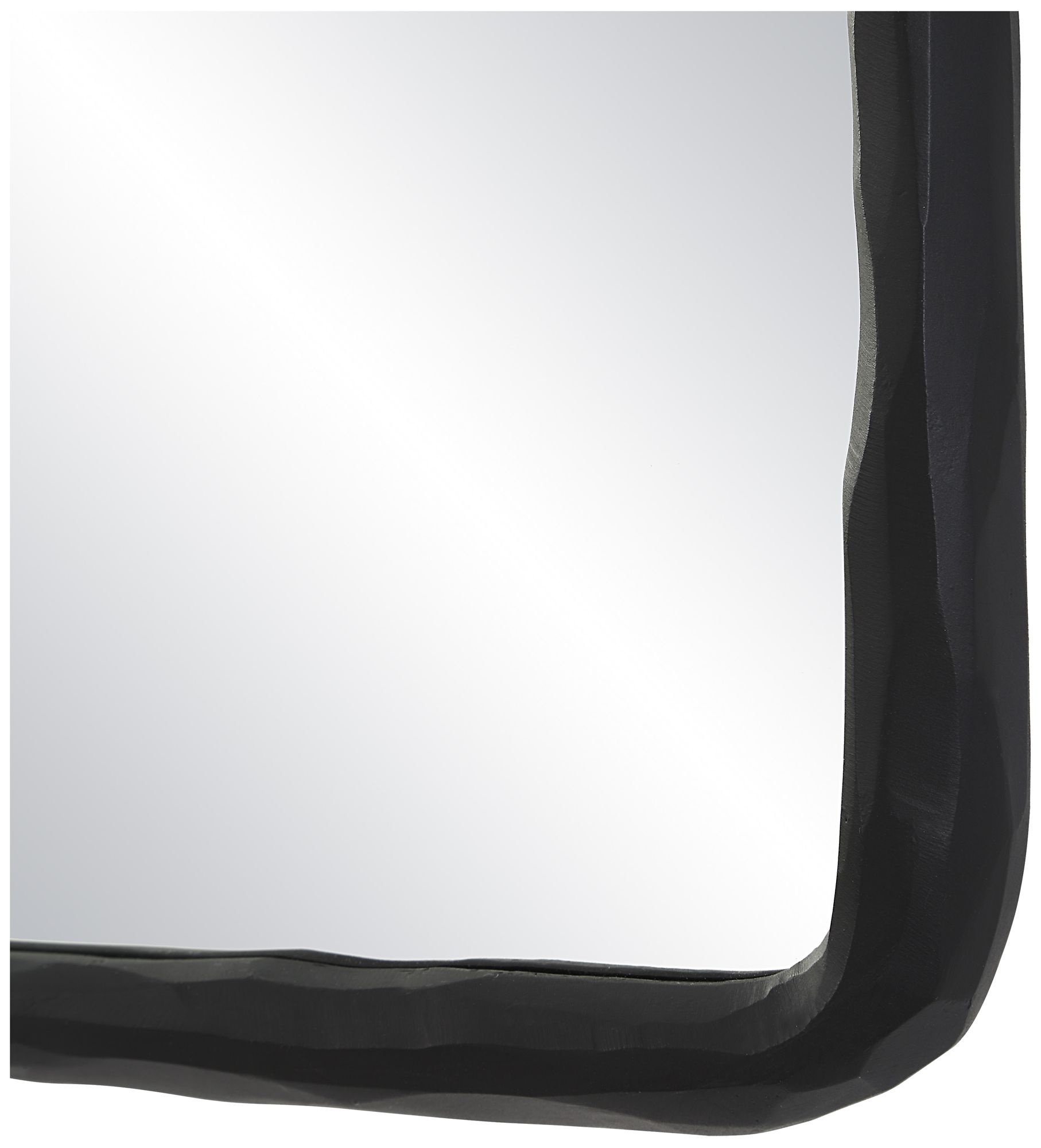 Image 3 Renwil Jorah 36" Tall Rectangle Wall Mirror, Black more views