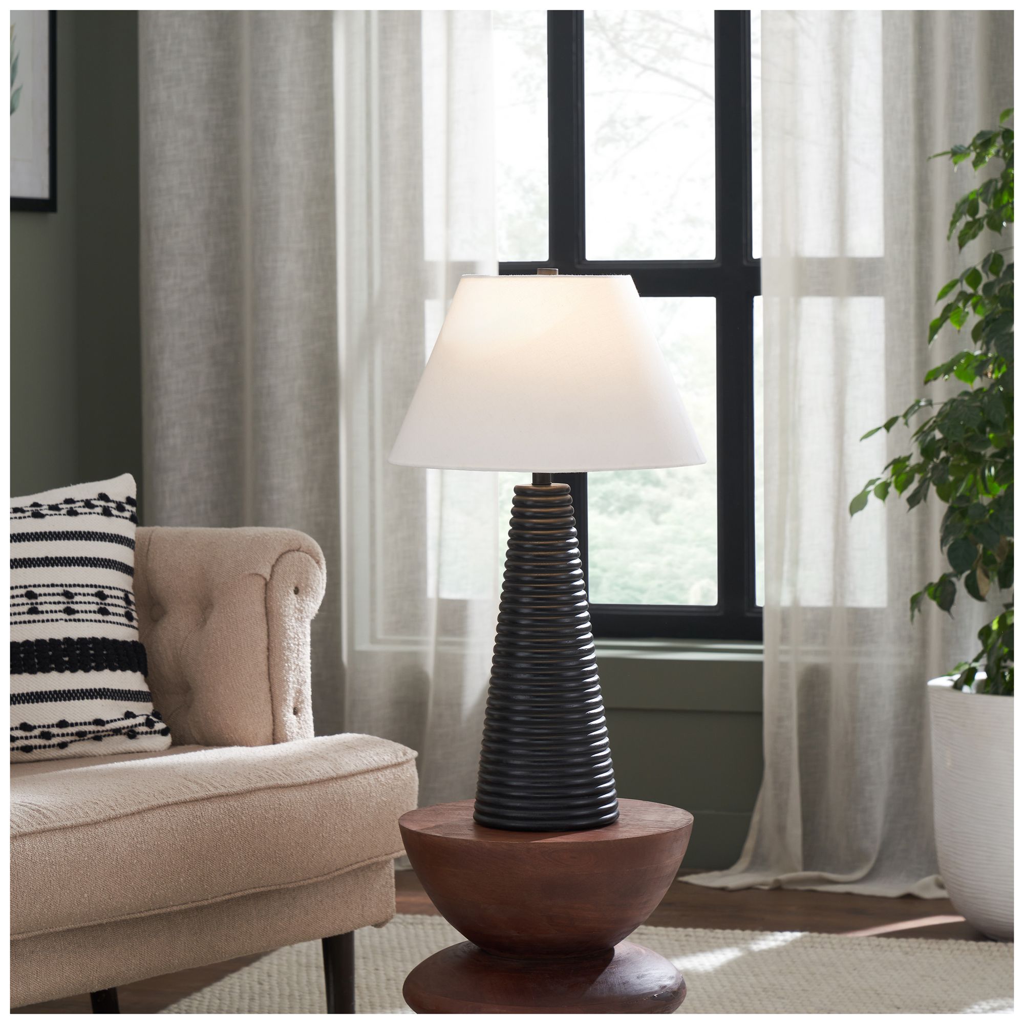 Image 2 Renwil Kailua 26.5" Height Table Lamp, Black more views