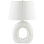 Renwil Kalahari 23" High Modern White Ceramic Table Lamp
