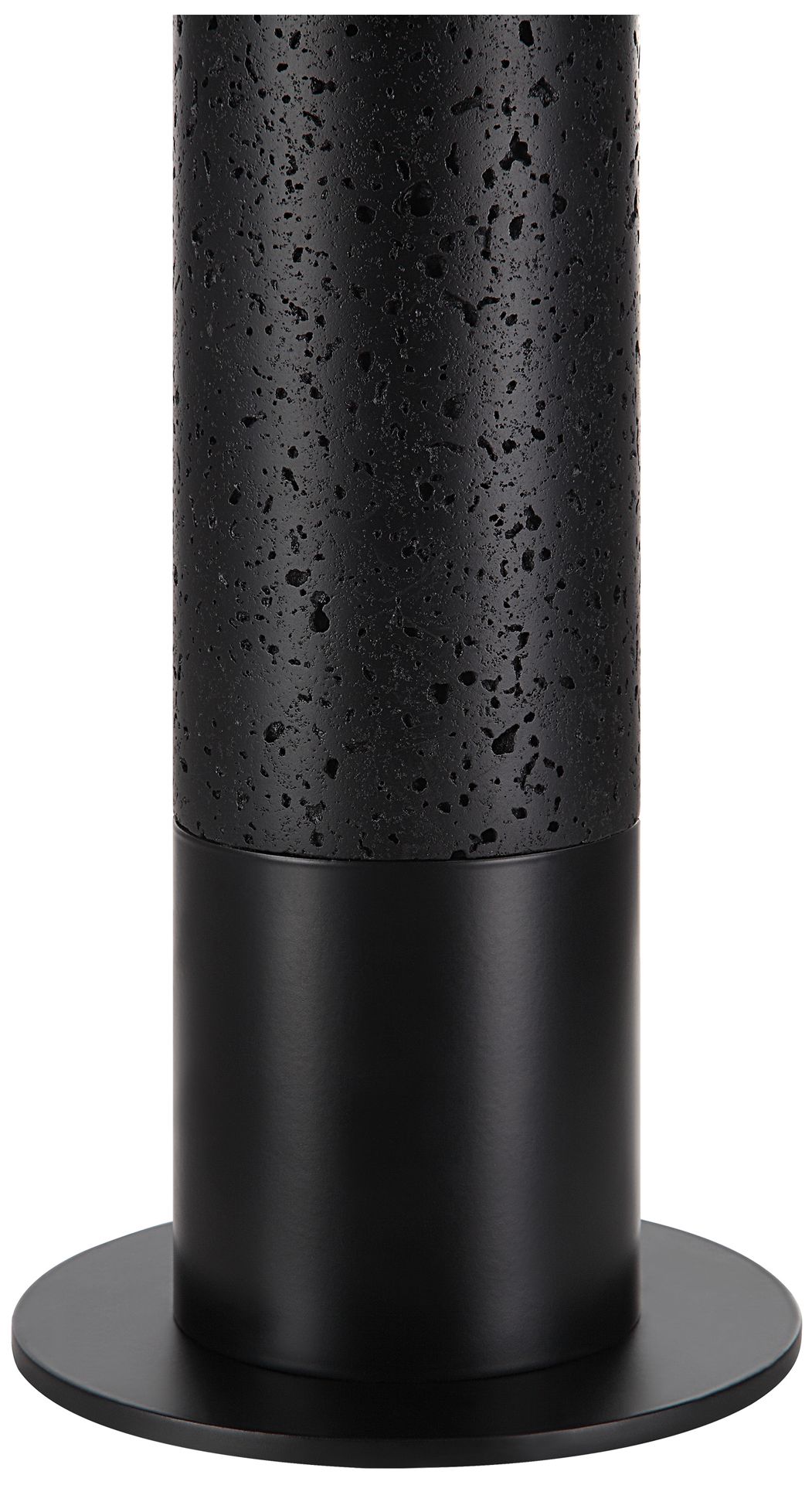 Image 3 Renwil Kampen 27 3/4" High Matte Black Travertine Marble Table Lamp more views
