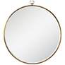 2_Renwil Kassia Bronze Iron 36" x 38 1/2" Round Wall Mirror