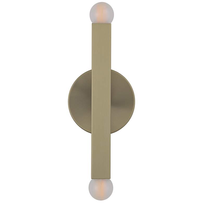 Image 1 Renwil Kassie Iron Burnished Brass Wall Sconce 5x11x2.75"