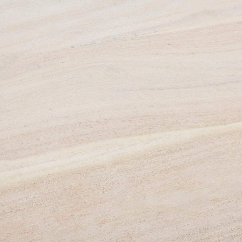 Image 5 Renwil Kernel 24" Wide Whitewash Acacia Wood Side Table more views
