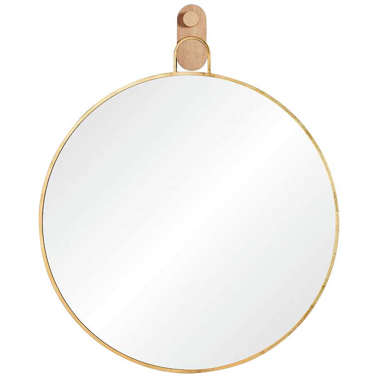 Image 2 Renwil Kinsley Iron Gold Leaf Wall Mirror 40 x 49 x 1