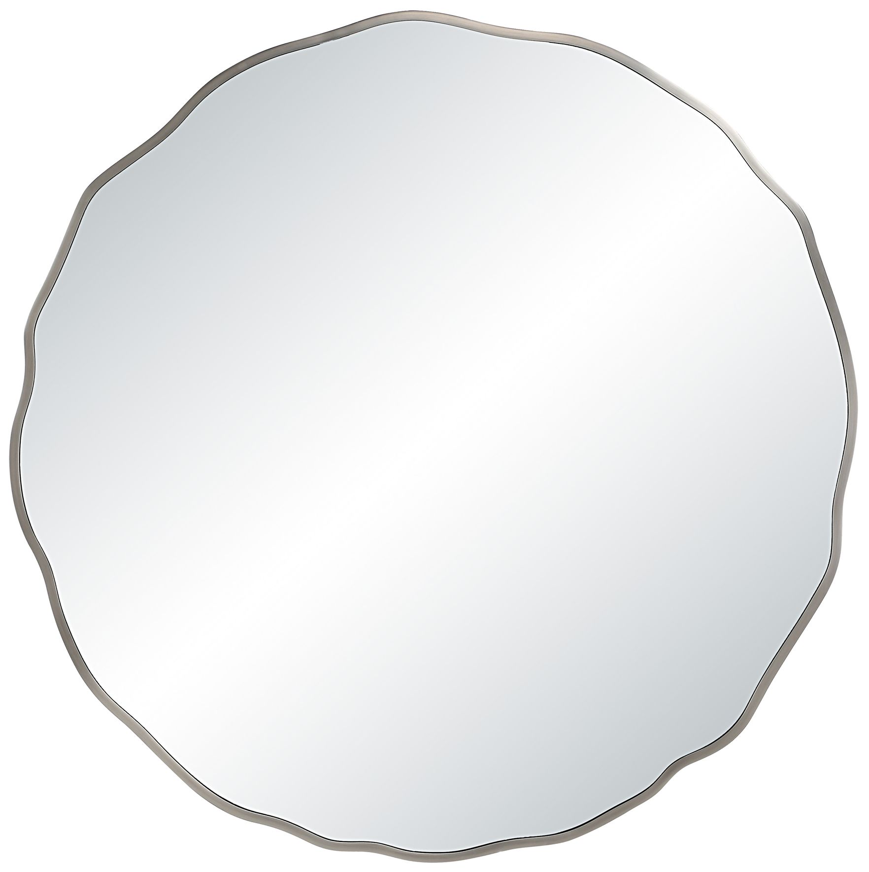 Image 2 Renwil Knox 40" H x 40" W Wall Mirror, Silver more views