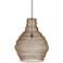 Renwil Lighting Gere 16" Wide Modern Gold Mesh Metal Pendant Light