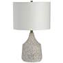 3_Renwil Longmore 22" Modern Speckled Beige Cement Accent Table Lamp more views
