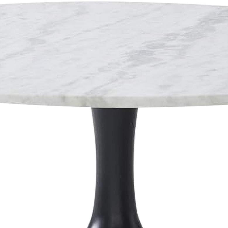 Image 3 Renwil Loveada Matte 35" Wide Matte Black Round Coffee Table more views