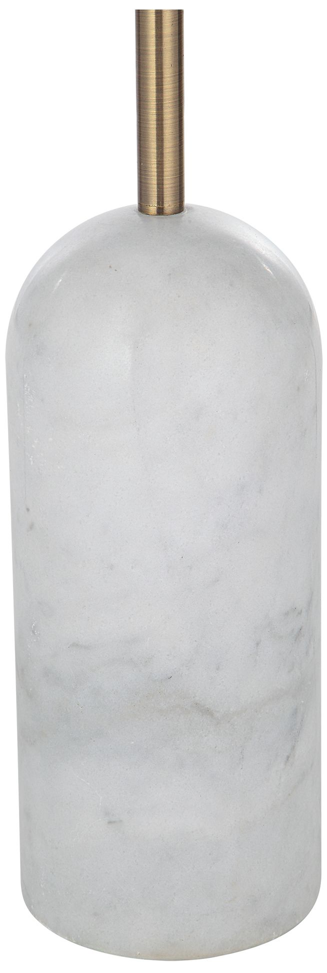 Image 4 Renwil Lozica Marble Natural White Brushed Brass Floor Lamp more views