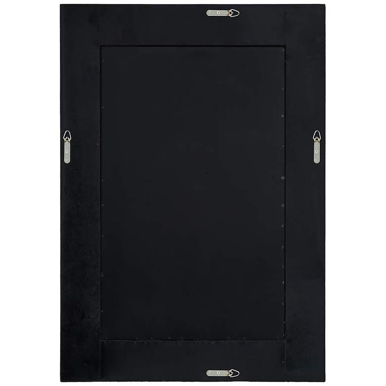 Image 5 Renwil Maila Dark Brown Wood 30" x 42" Rectangular Wall Mirror more views