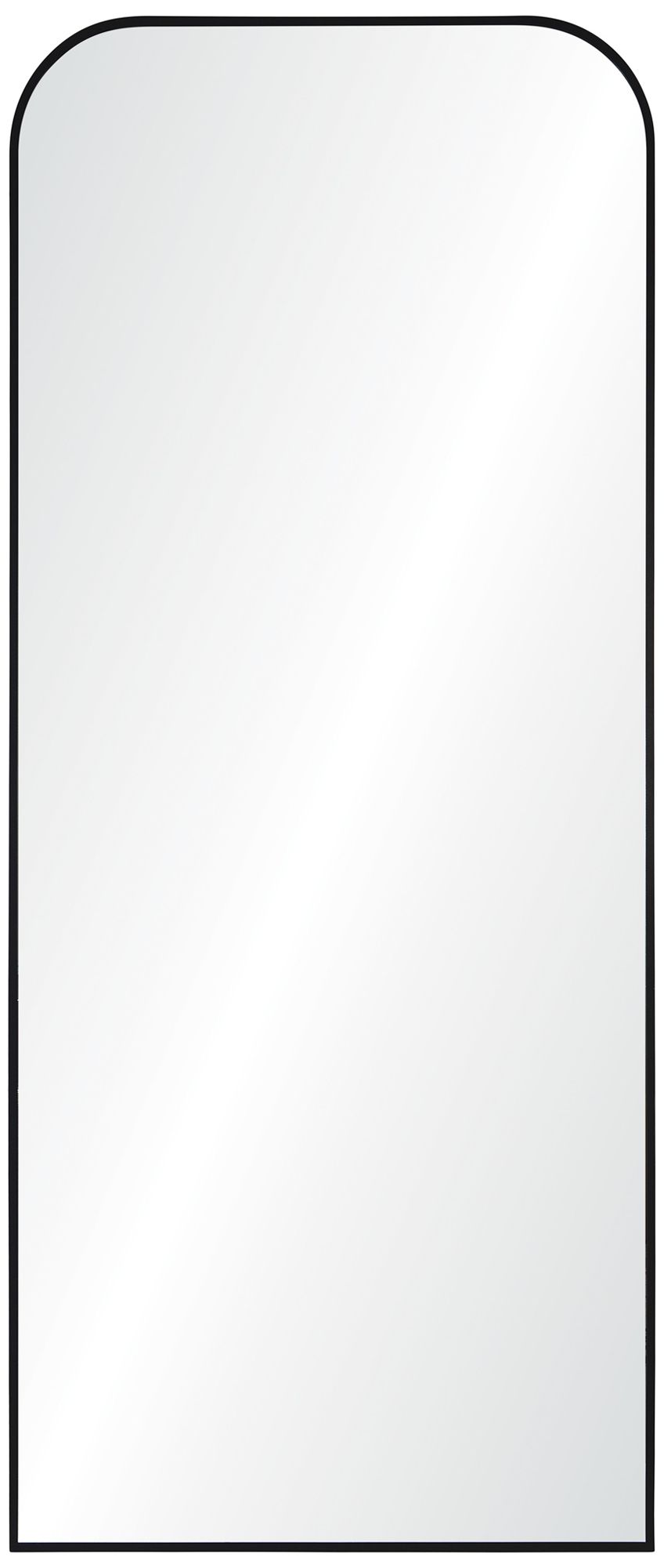 Image 3 Renwil Mandret 72" Tall Irregular Full Length Mirror, Black more views