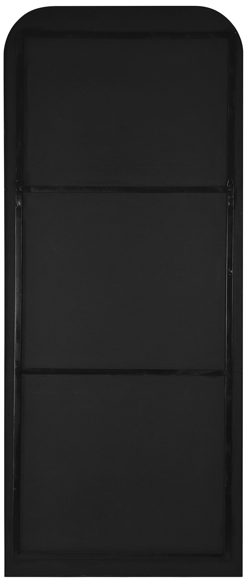 Image 6 Renwil Mandret 72" Tall Irregular Full Length Mirror, Black more views