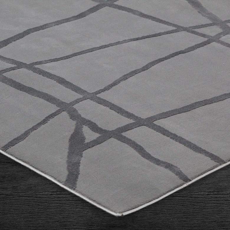 Image 2 Renwil Mantle 5'3"x7'3" Gray Blue Rectangular Area Rug more views