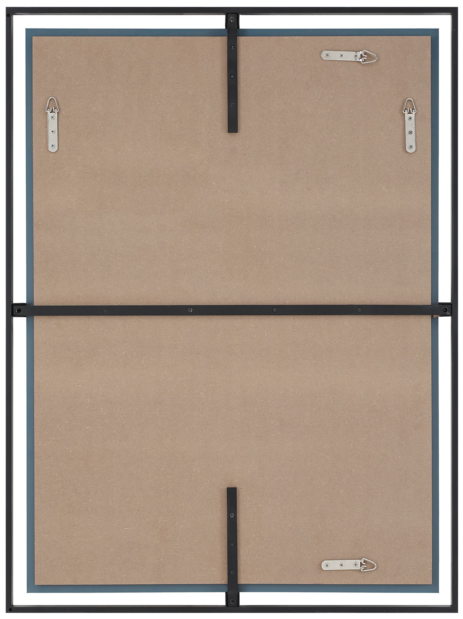 Image 6 Renwil Marco 40" Tall Rectangle Wall Mirror, Black more views