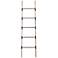 Renwil Marieta 18" Wide Natural Wood Decorative Blanket Ladder