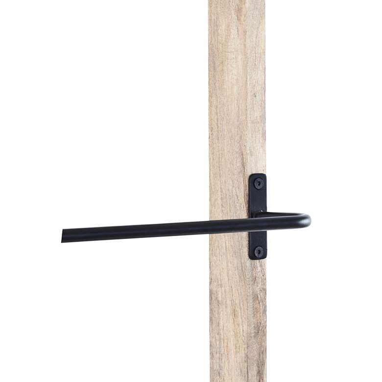 Image 4 Renwil Marieta 18" Wide Natural Wood Decorative Blanket Ladder more views