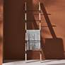 5_Renwil Marieta 18" Wide Natural Wood Decorative Blanket Ladder more views